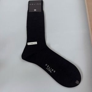 Size 9-10 Authentic Celine Socks Material Wool